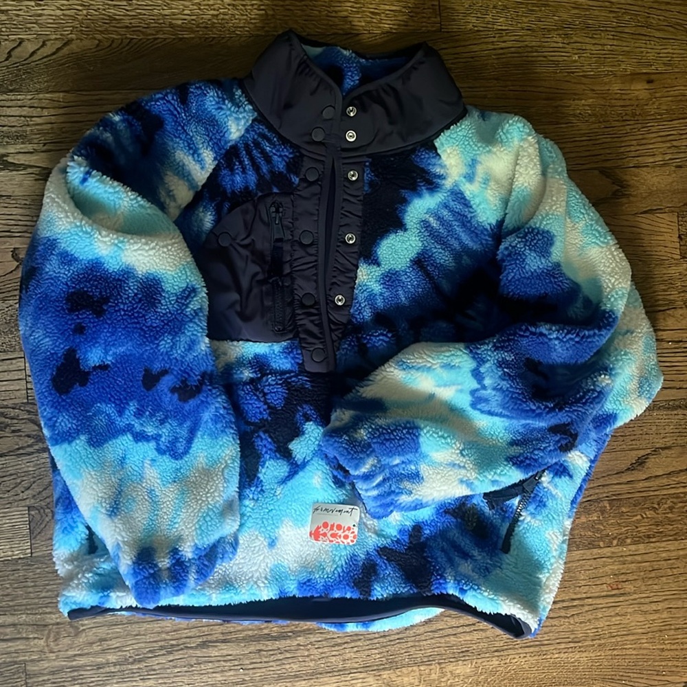 NWT Free People Rocky Ridge Fleece Pullover